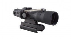 Trijicon ACOG 3x30 Illuminated Riflescope, Amber Chevron .308 Ballistic Reticle